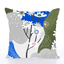 Load image into Gallery viewer, Square Toss Cushion Cover | Chamomile