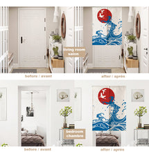Load image into Gallery viewer, Noren | Curtain | Wall Hanging | Ocean-Curtain-novmtl
