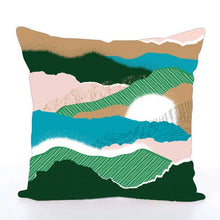 Load image into Gallery viewer, Square Toss Cushion Cover | Plant