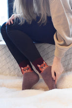 Load image into Gallery viewer, Cozy and Warm | Wool Socks | Pink Cat