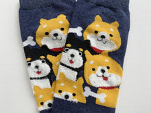 Load image into Gallery viewer, kawaii cute socks dog ankle socks cotton