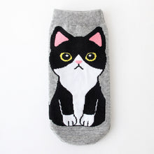 Load image into Gallery viewer, Kawaii Cute Ankle Socks - Tuxedo - Boutique Local NOVMTL