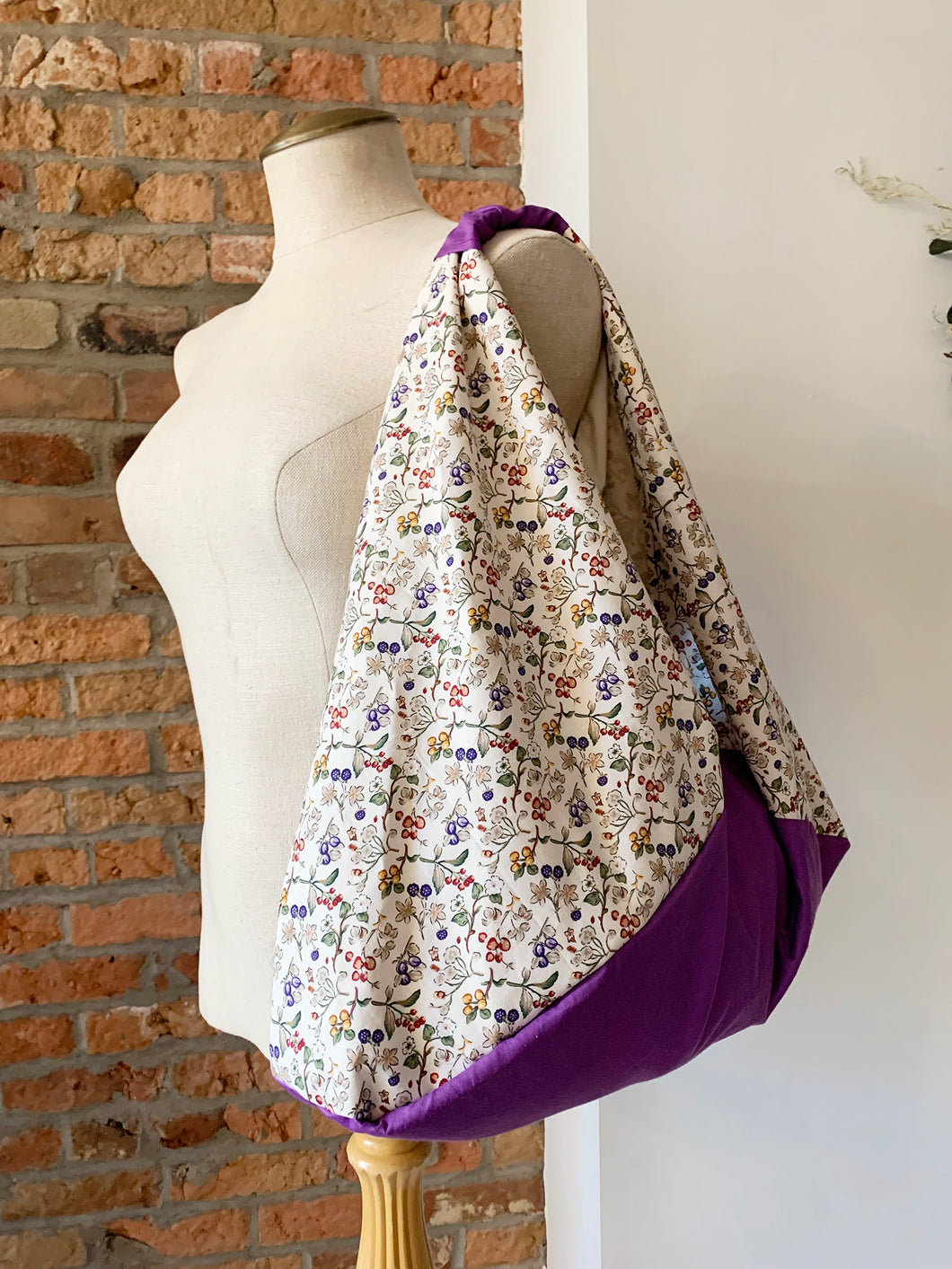 *Handmade* Origami bag | Market bag | Berries