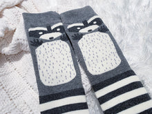Load image into Gallery viewer, Cozy Cotton Socks - Raccoons