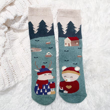 Load image into Gallery viewer, Cozy Cotton Socks - Camping