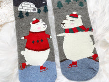 Load image into Gallery viewer, Cozy Cotton Socks - Polar Bear