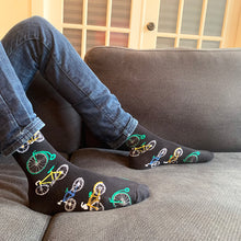 Load image into Gallery viewer, Crew Socks | Funky Socks - Bicycle