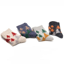 Load image into Gallery viewer, christmas socks cotton ragg
