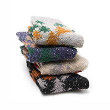 Load image into Gallery viewer, Xmas tree socks cotton ragg