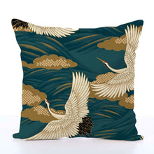 Load image into Gallery viewer, Square Toss Cushion Cover | Green - novmtl