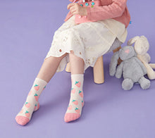 Charger l'image dans la galerie, 3 Pack Kids' Socks | Cotton | Strawberry| boutique local NOVMTL