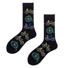 Load image into Gallery viewer, Crew Socks | Funky Socks - Bicycle