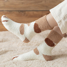 Load image into Gallery viewer, cat paws room socks warm and cozy