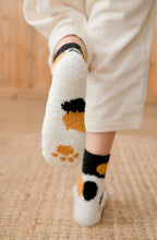 Load image into Gallery viewer, cat paws room socks warm and cozy