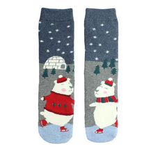 Load image into Gallery viewer, Cozy Cotton Socks - Polar Bear