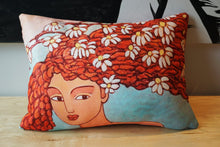Load image into Gallery viewer, ROGER CAMOUS Toss Cushion - Blossom - novmtl
