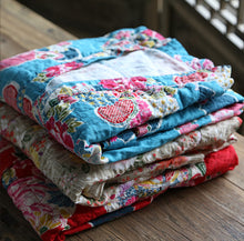 Load image into Gallery viewer, New Arrival - Kimono Shirt Turquoise Floral