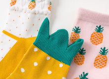 Charger l'image dans la galerie, Ensemble de 3 | chaussettes pour enfants | ananas