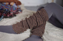 Charger l'image dans la galerie, Jambières | Chaussettes hautes | Brun