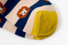 Charger l'image dans la galerie, 3 Pack Kids' Socks | Cotton | Lion|Boutique novmtl