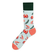 Load image into Gallery viewer, Crew Socks | Mismatched Socks - Lobster
