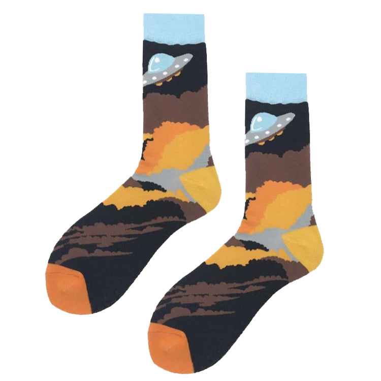Crew Socks | Funky Socks - Mars