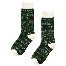 Load image into Gallery viewer, Crew Socks | Funky Socks - Math Equations