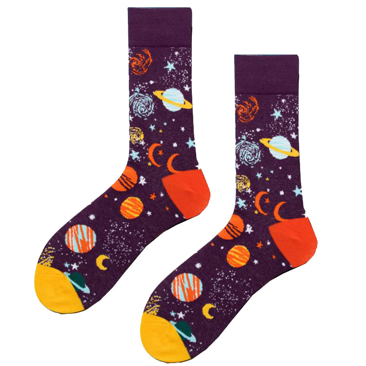 Crew Socks | Funky Socks - Solar System