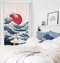 Load image into Gallery viewer, wall hanging japanese curtain
