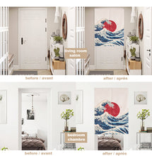 Load image into Gallery viewer, noren japanese home decor
