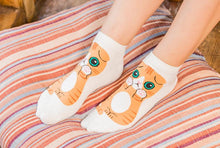 Load image into Gallery viewer, kawaii cute socks cat ankle socks
