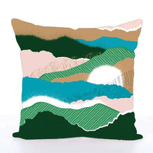 Load image into Gallery viewer, Square Toss Cushion Cover | Plant
