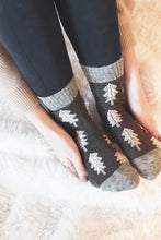 Load image into Gallery viewer, Holiday Special | Wool Socks | Pine Tree (Green)
