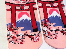 Load image into Gallery viewer, Japanese Kawaii Cute Ankle Socks - Fuji Inari

