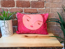 Load image into Gallery viewer, ROGER CAMOUS Toss Cushion - Fuchsia
