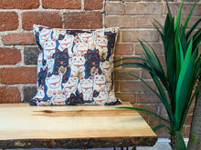 Load image into Gallery viewer, Square Toss Cushion Cover | Lucky Cat Maneki-Neko
