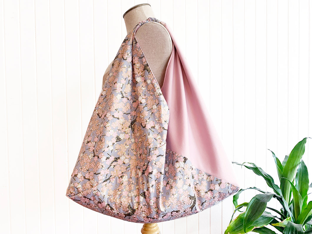 *Handmade* Origami bag | Market bag | Sakura (Pink)