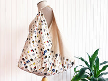 Load image into Gallery viewer, *Handmade* Origami bag | Market bag | Sushi-Neko
