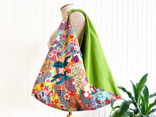 Load image into Gallery viewer, *Handmade* Origami bag | Market bag | Kikkou x Sakura
