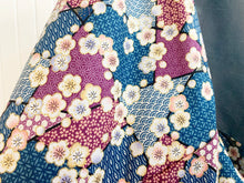Load image into Gallery viewer, *Handmade* Origami bag | Market bag | Sakura (Blue)
