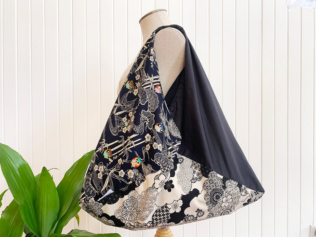 *Handmade* Origami bag | Market bag | Owl