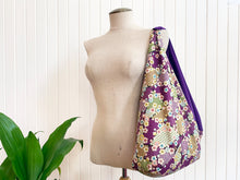 Load image into Gallery viewer, *Handmade* Origami bag | Market bag | Sakura (Purple)

