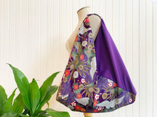 Load image into Gallery viewer, *Handmade* Origami bag | Market bag | Crane (Purple)
