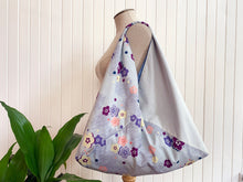 Load image into Gallery viewer, *Handmade* Origami bag | Market bag | Sakura (Sky Blue)

