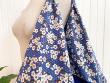 Load image into Gallery viewer, *Handmade* Origami bag | Market bag | Sakura (Blue)
