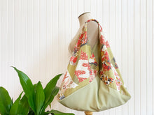 Load image into Gallery viewer, *Handmade* Origami bag | Market bag | Crane (Green)
