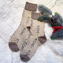 Load image into Gallery viewer, wool and cotton blend winter socks
