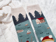 Load image into Gallery viewer, Cozy Cotton Socks - Camping
