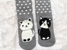 Load image into Gallery viewer, Cozy Cotton Socks - Cats
