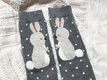 Load image into Gallery viewer, Cozy Cotton Socks - Rabbits
